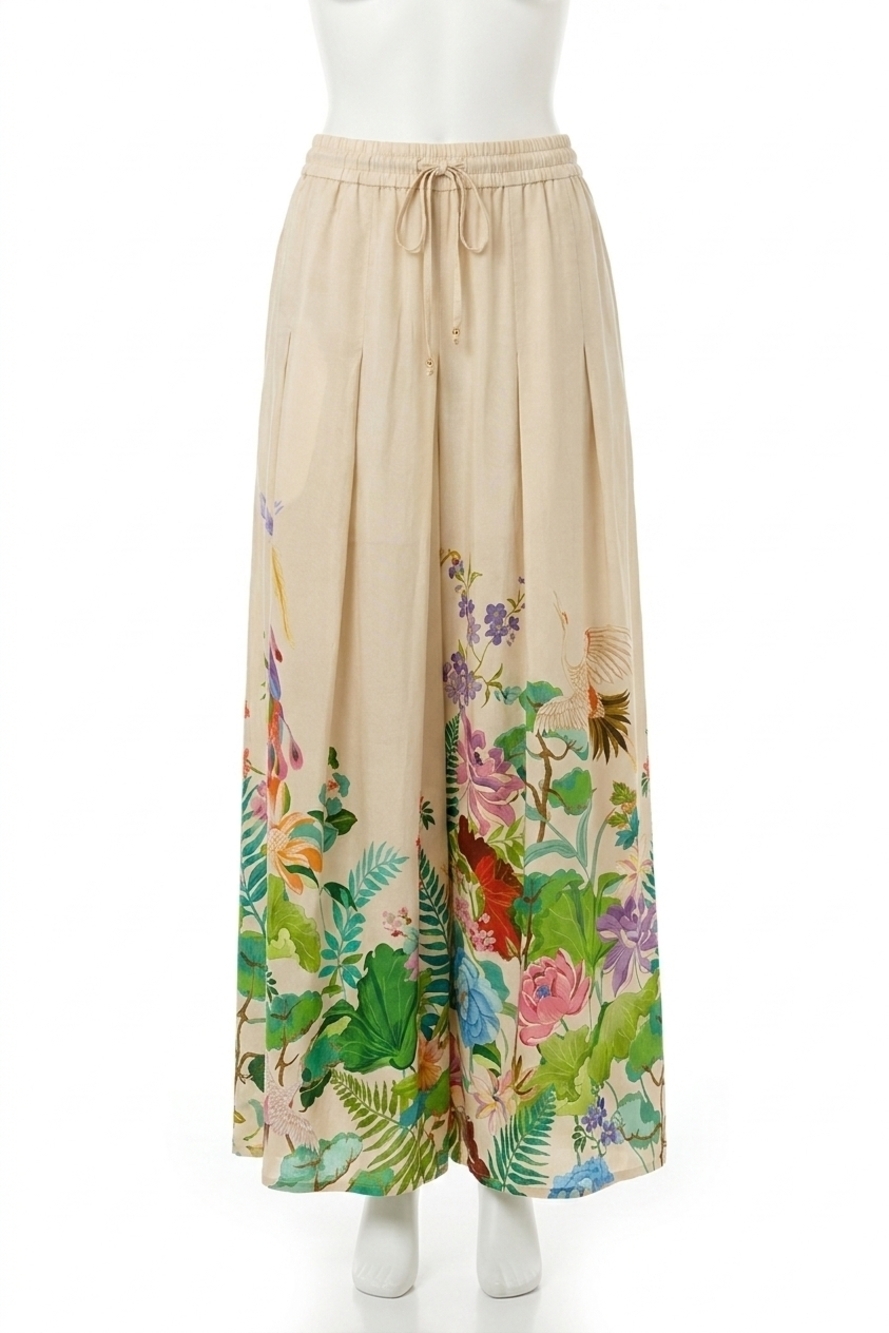 NEW JOHNNY WAS silk lined pant in thoria